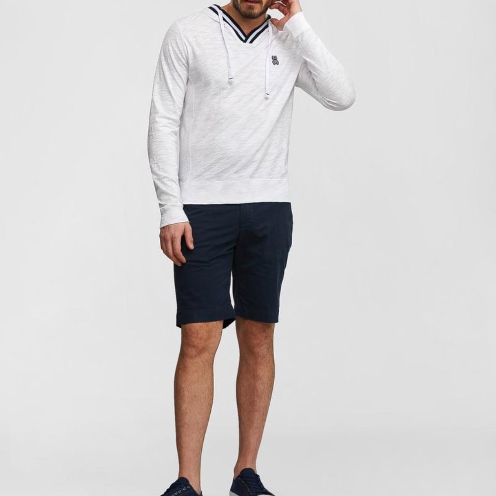 Psycho Bunny Ludford Hoodie Pullover in White - Picture 2 of 3